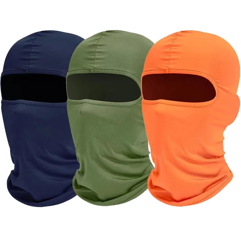 1/3pcs Ski Mask for Men Full Face Mask Balaclava Black Ski Masks Covering Neck Gaiter