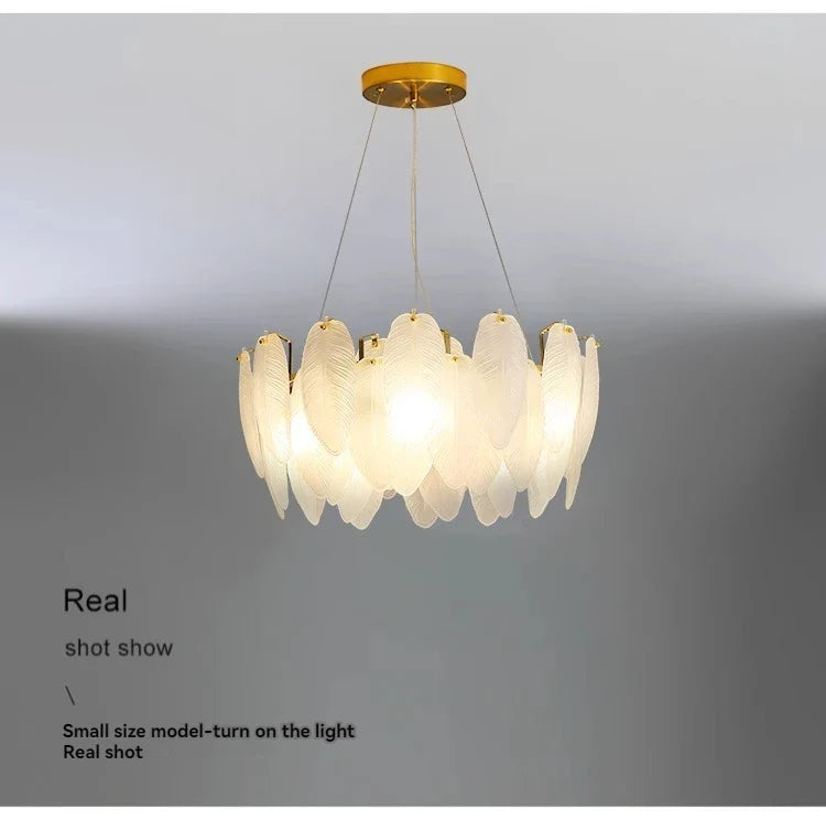 Modern Luxury crystal Chandeliers Gold French Glass chandelier Idoor Home Decor Pendant Lamp for Living Room Dining