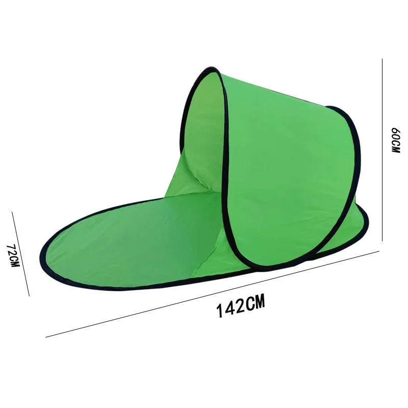 Outdoor tent, lightweight, single-person leisure,quick opening,no need for setup,beach sun protection,shade,camping, back drying