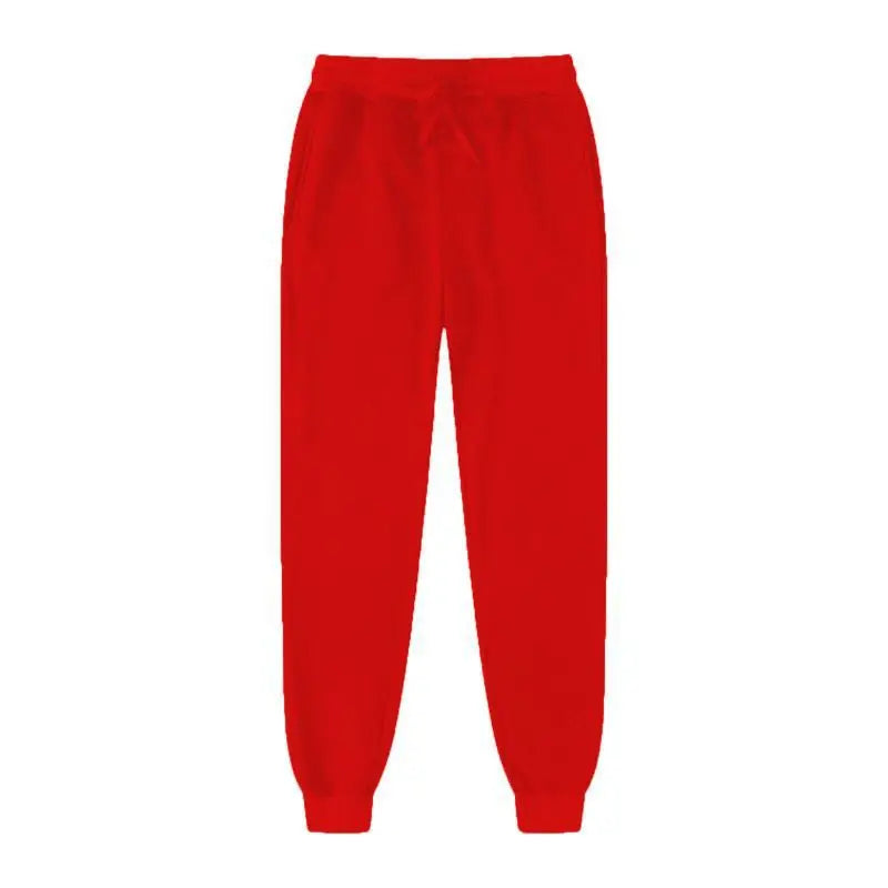 Sweatpants Spring Autumn Cotton Long Pants Jogger Trousers Casual Sports Men's and Women's Fitness Solid Jogging Pants 5 Colors