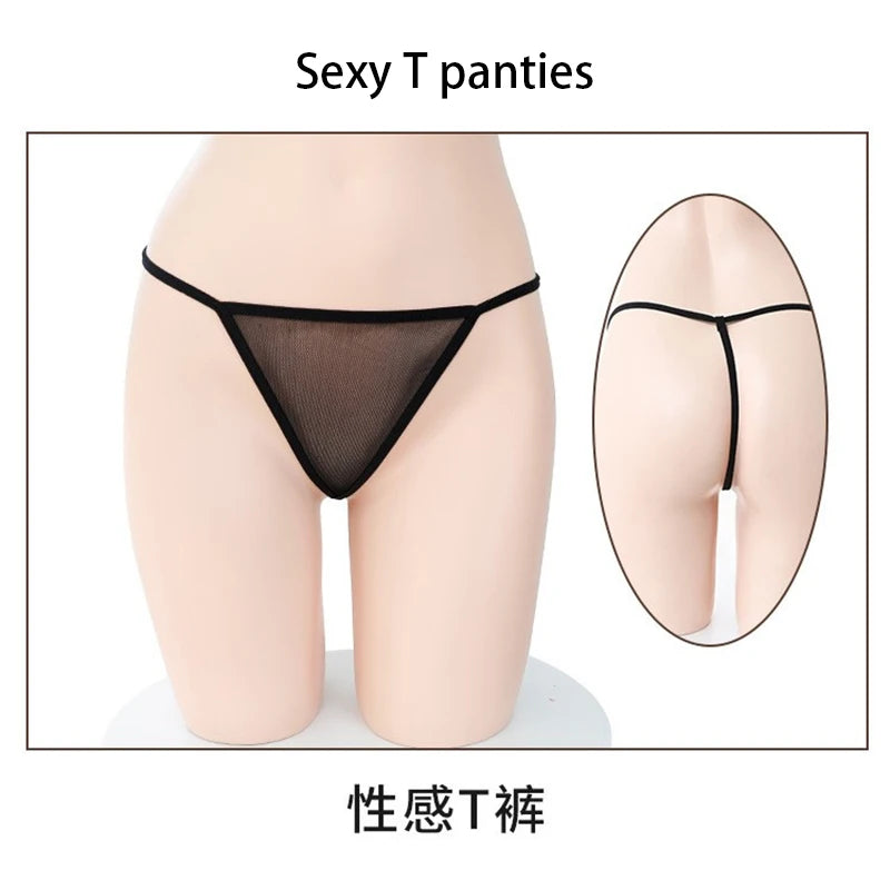 Sexy Lingerie Women Cosplay Bra Set Hot Erotic Servant Lolita Costumes French Apron Maid Dress Porn Uniform Teddy Underwear Set