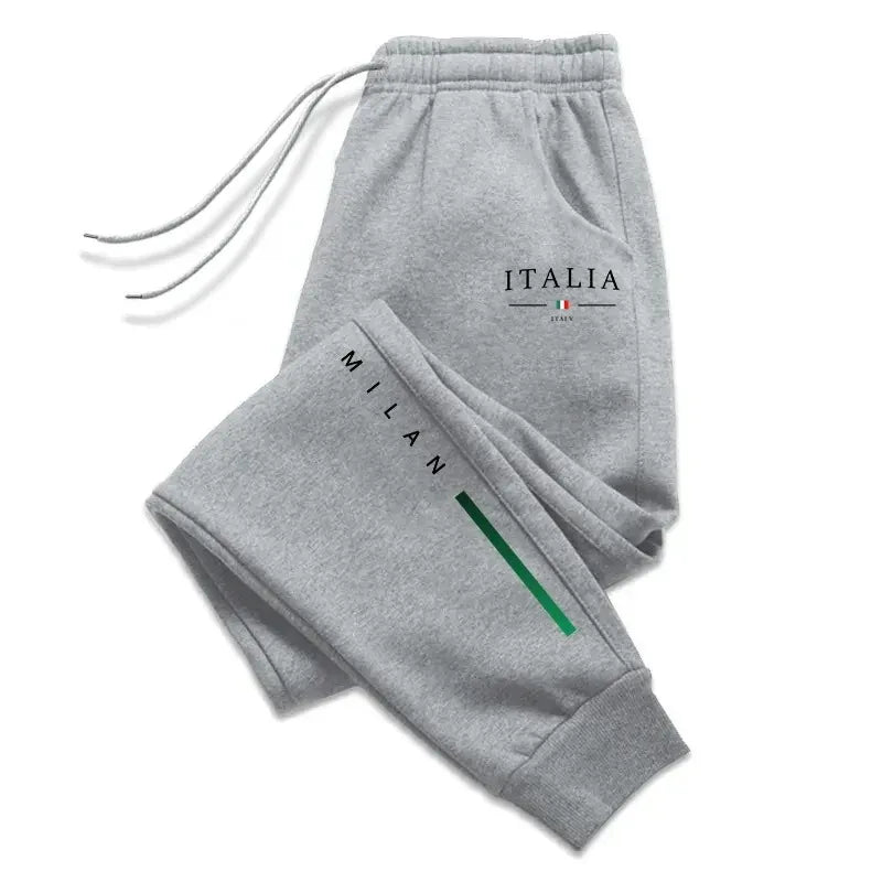 New in Mens Sweatpants Printed Casual Trousers Outdoors Fitness Sports Jogging Mens Pants Daily Running Pants Fashion Streetwear