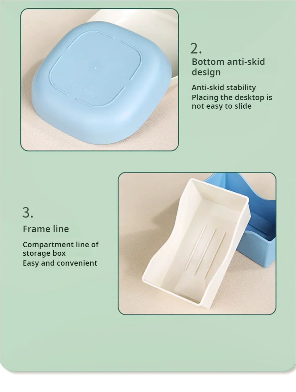 10pcs Multi-function Spit Bone Dish Food Grade Plastic  Round Square Set Dining Table Garbage Plate  Household Snack Fruit Plate