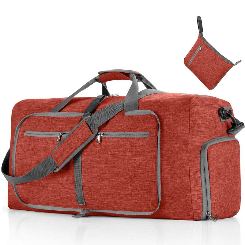 Large Capacity Travel Duffel Bag 85L Shoulder Sports Bag Women Waterproof Oxford Foldable Big Travel Bag Men Fitness Luggage sac