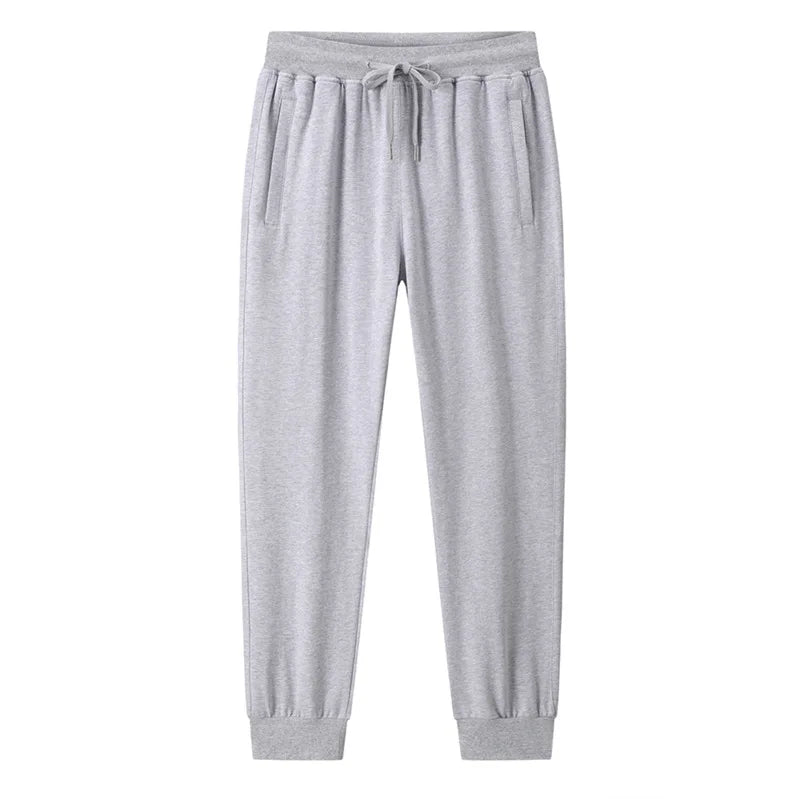 Sweatpants Summer Thin Cotton Loose Straight Casual Pants Long Breathable Men's Pants
