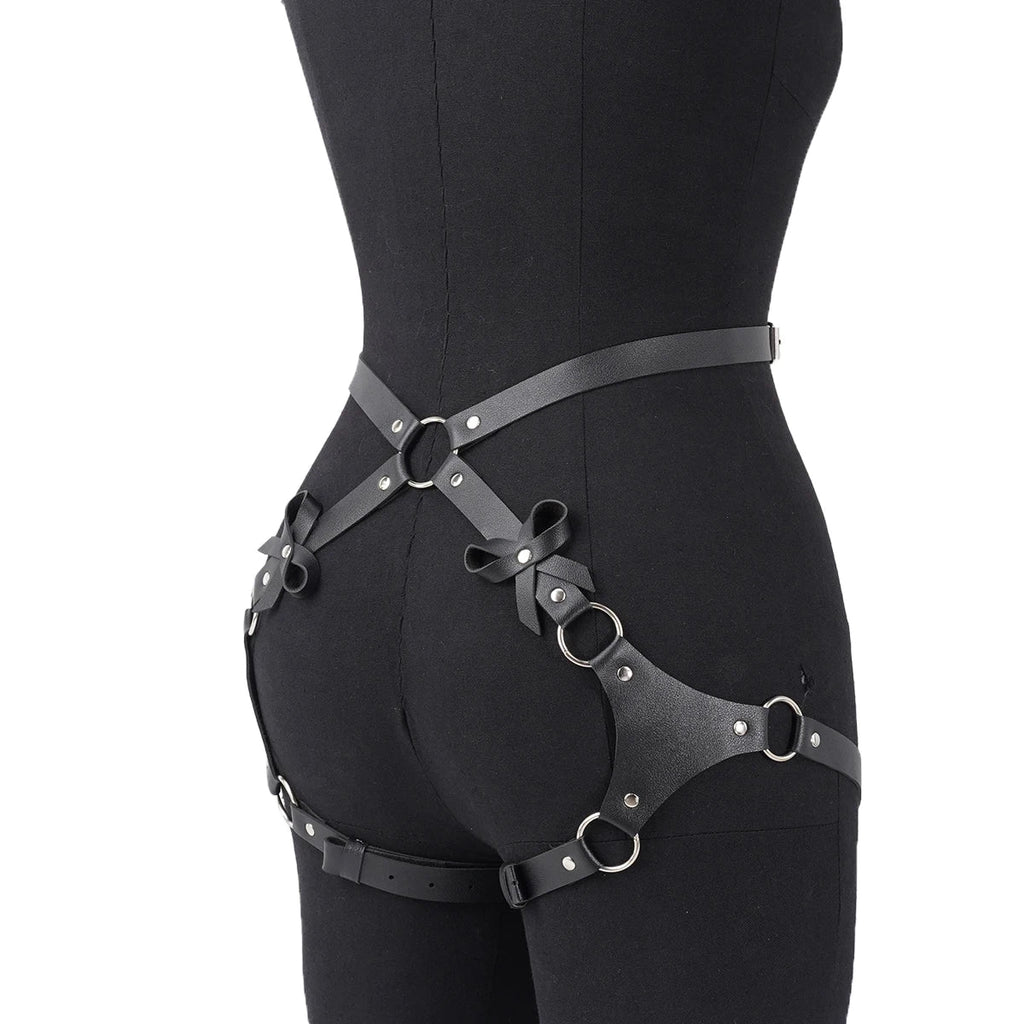 Women Fashion Belt Female Street Style  Leg Harness Belt Thigh Garter Gothic Casual Wild Decoration Belts Clothing Accessories