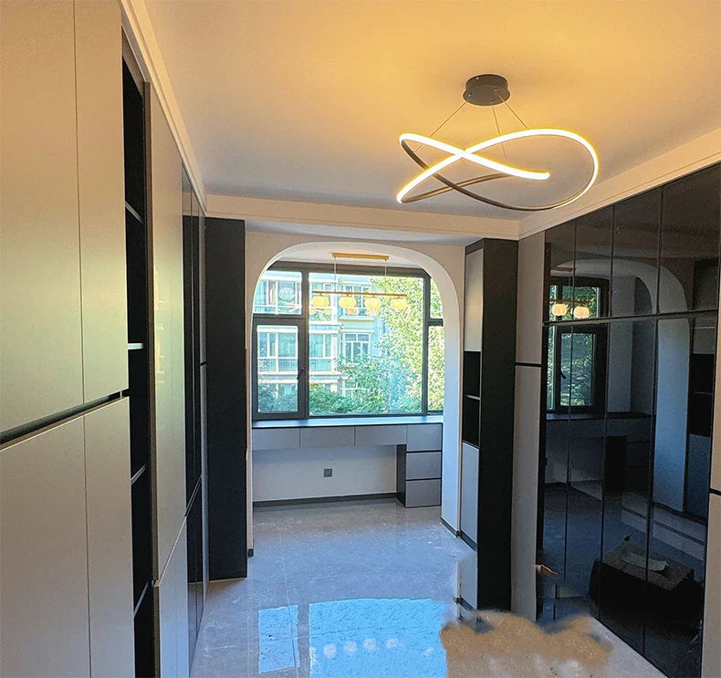 Modern Dining Room Pendant Lights Nordic LED Dining Table Ceiling Chandelier Living Room Home Indoor Bar Counter Hanging Lamp