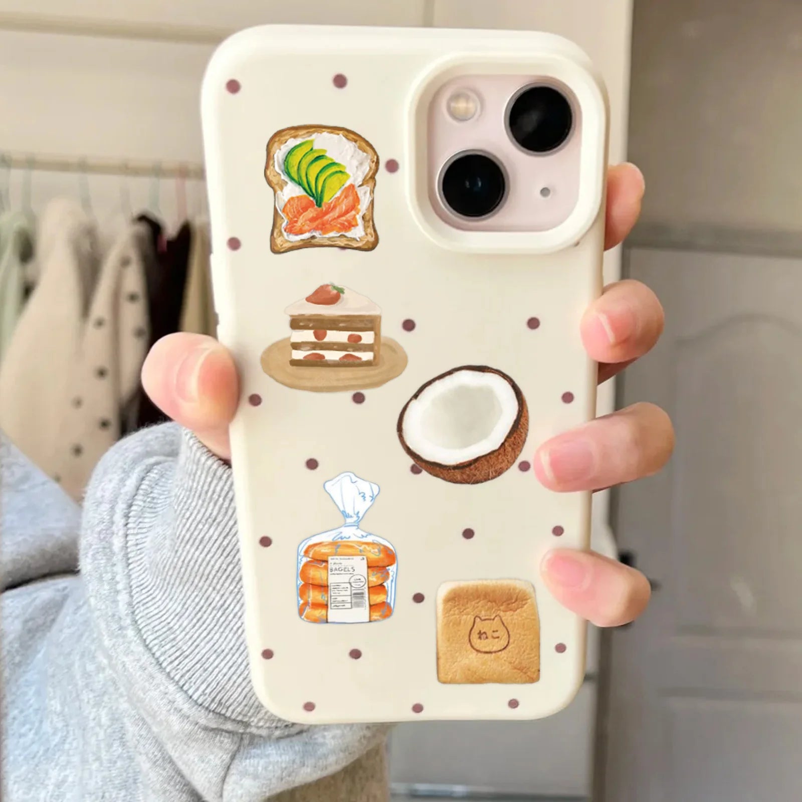Different Covers, Same Content 30 Sheets Korean Style Sticker Book, Cute Scrapbook Stickers  for DIY Gifts Card Art Crafts