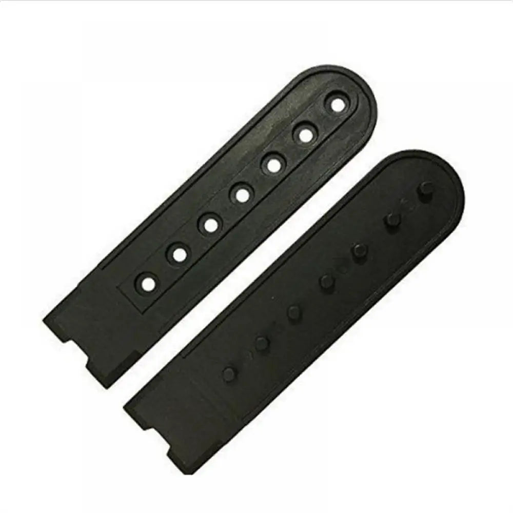 10 Sets Snapback Strap Replacement with 7 Holes Black Hat Repair Fastener Buckle Clip Extender for Baseball Cap Hat Accessories