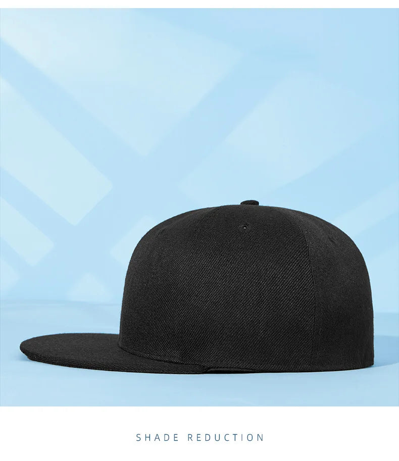 Bone Snapback Cap Full Closed Baseball Cap Men Women Flat Brim 6 Planas Hip Hop Hat Fitted Size Flat Brim Summer Cap Casquette