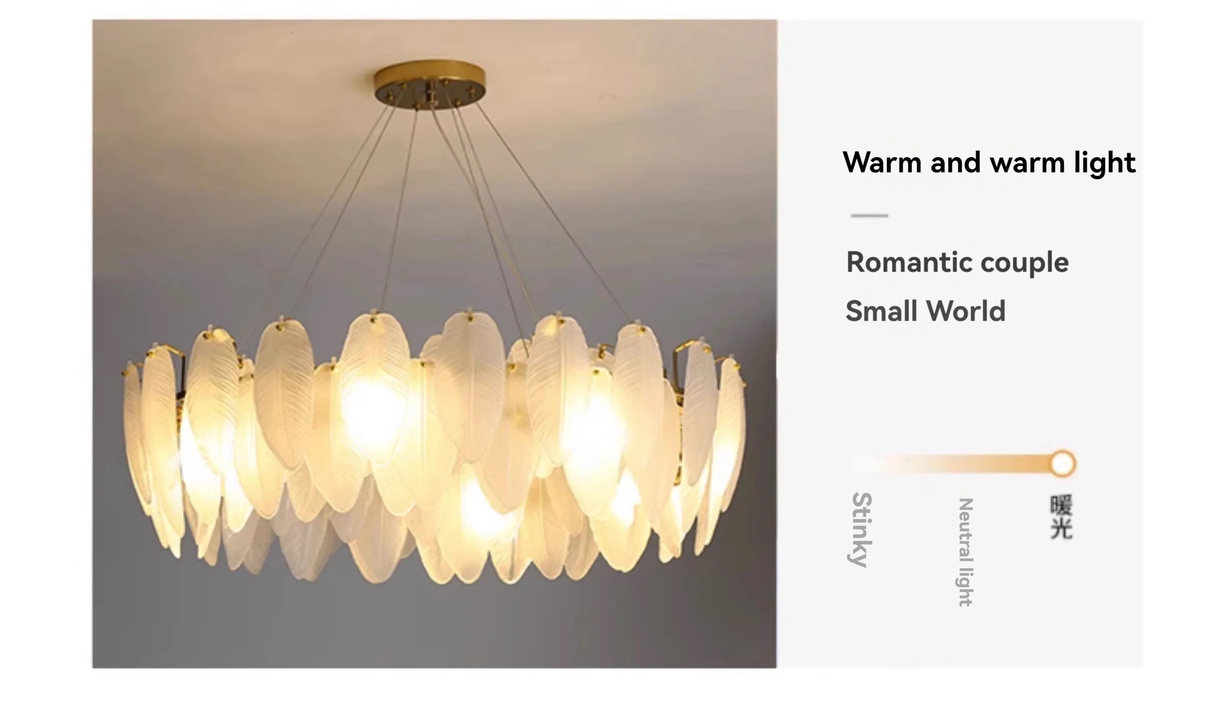Modern Luxury crystal Chandeliers Gold French Glass chandelier Idoor Home Decor Pendant Lamp for Living Room Dining