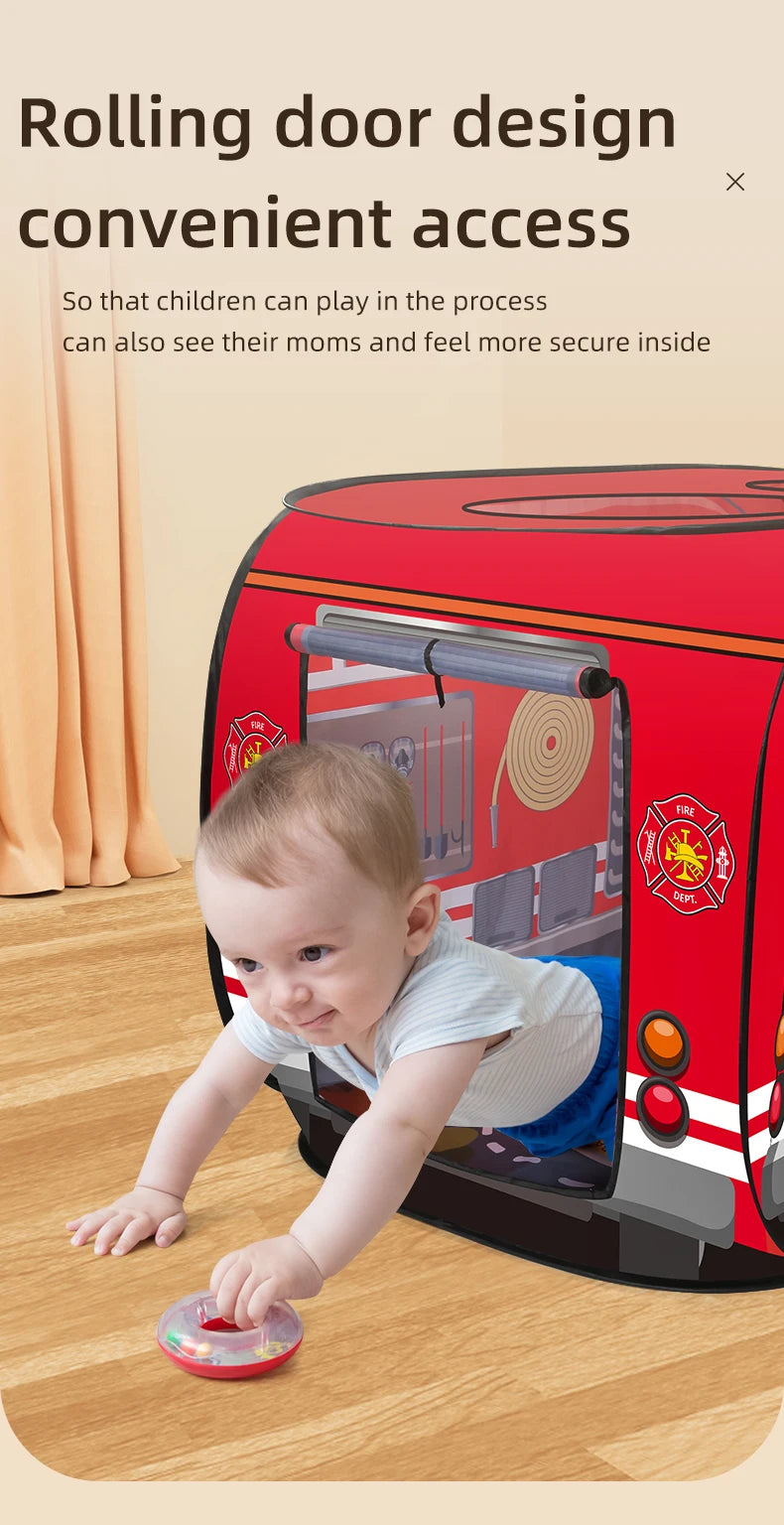 Children's Tent Game House Indoor and Outdoor No Installation Kindergarten Foldable Family Toy House