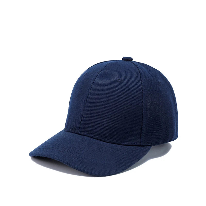 Child Hats Kids Snapback Baseball Cap Solid Color Sun Hat Spring Summer Hip Hop Boys Girls Toddler Peaked Caps Bones Adjustable