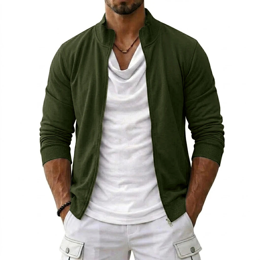 Mens Hooded Sweatshirts Lightweight Long Sleeve Cardigan Tops Autumn Casual Work Jackets Premium Athletic Outerwear for Men