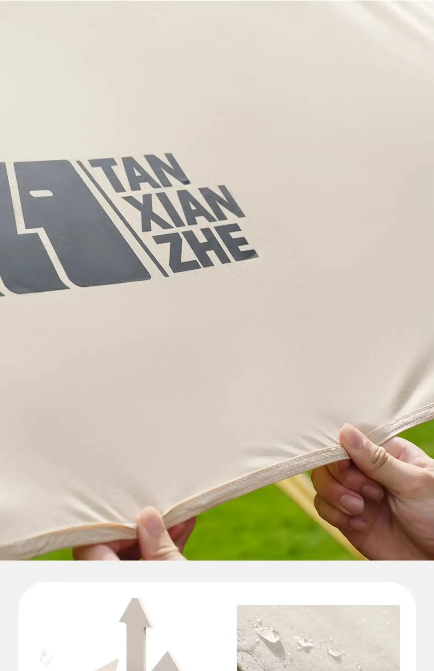Tent, Large Outdoor Giant Camp, Rain and Sun Protection, Suitable for Outdoor Camping
