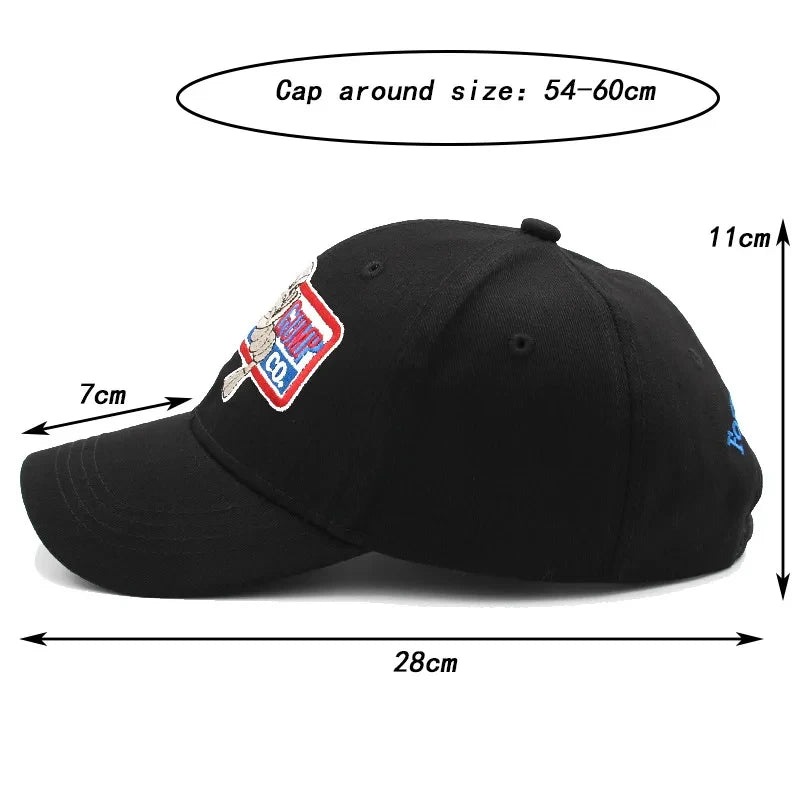 Baseball Caps Gump Shrimp CO. Snapback Hat Forrest Gump Costume Cosplay Embroidered Snapback Cap Unisex Summer Hats Adjustable
