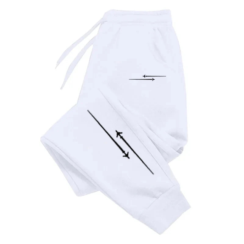 Mens Sweatpants Print Casual Trousers Gym Sports Pants Outdoors Daily Office Home Man Pants Quality Fashion Streetwear Jogging
