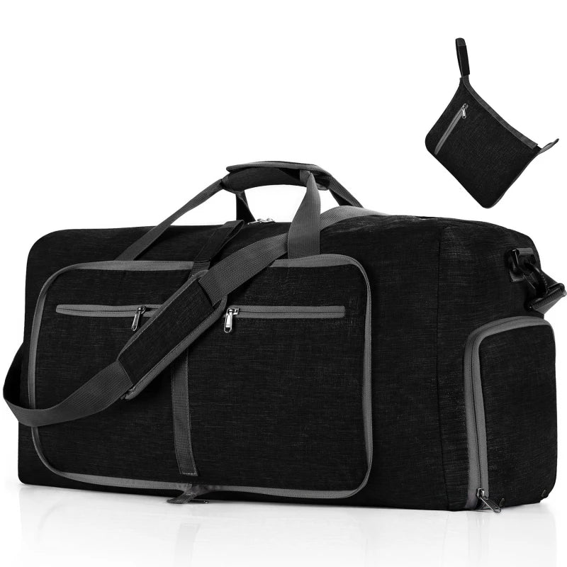 Large Capacity Travel Duffel Bag 85L Shoulder Sports Bag Women Waterproof Oxford Foldable Big Travel Bag Men Fitness Luggage sac