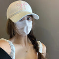 Sweet Bowknot Baseball Cotton Adjustable Snapback Hat Spring Autumn Embroidery Women's Cap Outdoor Casual Sun Hat Visors Hat