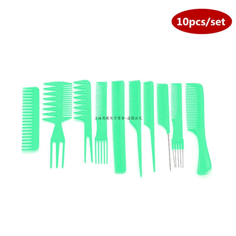 New Arrivals Men Women Beauty Salon Hair Styling Hairdressing Black Plastic Brush Combs Anti-static Hairbrush Modelling Tools