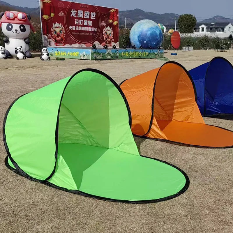 Outdoor tent, lightweight, single-person leisure,quick opening,no need for setup,beach sun protection,shade,camping, back drying