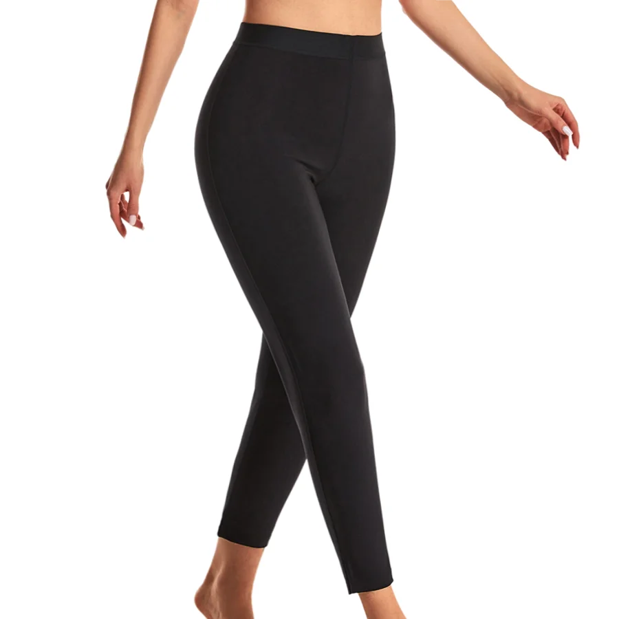 Sweat Sauna Pants Body Shaper Weight Loss Slimming Shapewear Women Waist Trainer Tummy Hot Thermo Sweat Leggings Workout Gym