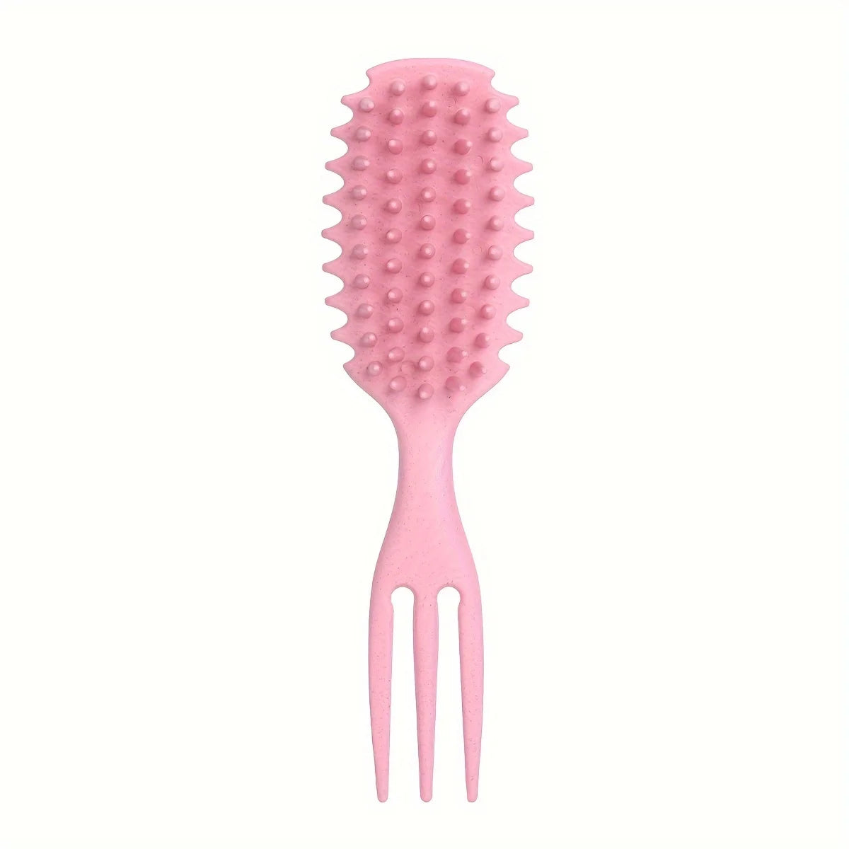 3-in-1 Candy Curly Hair Brush - Gentle Detangling Styling Comb for Wet or Dry Curls Reduces Pulling Separation Ideal for Women