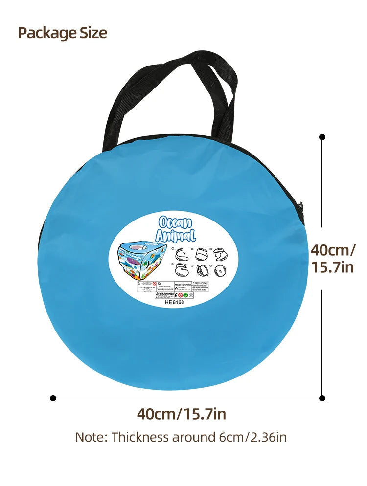 Children's Tent Game House Indoor and Outdoor No Installation Kindergarten Foldable Family Toy House