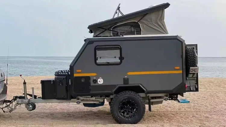 Customized Trailer Tent Camping Waterproof Foldable Tent For Camping Trailer Camper All Terrain Outdoor Family Camp