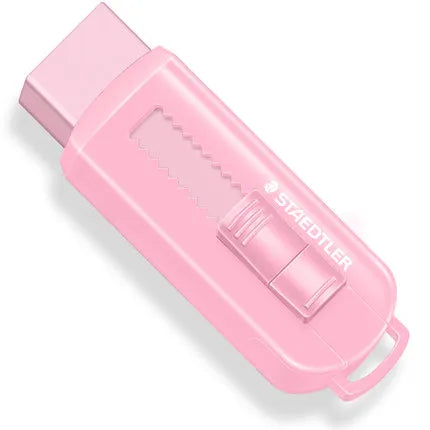 STAEDTLER Eraser 525 Telescopic Pushable Eraser Professional Drawing Design Safety and Environmental School Office Stationery