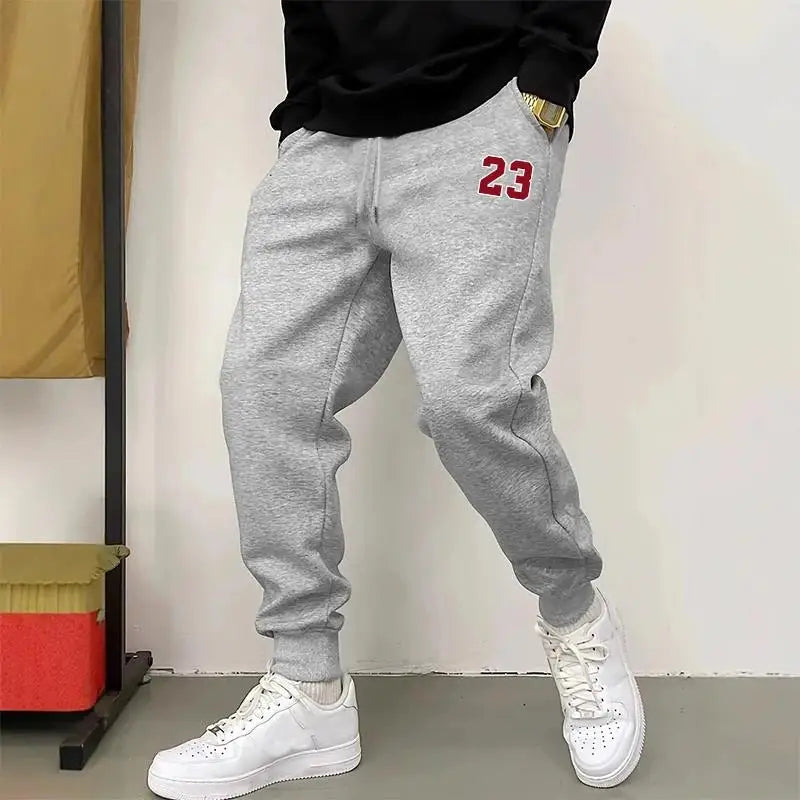 Sweatpants High Quality Fall_Winter Daily Casual Fashion Jogger Pants Gym Fitness SportyMen's Clothes Trousers