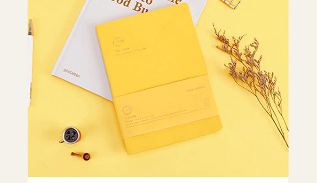 Kinbor Weekly Planner Notebook UnDated Agenda Schedule Daily Monthly Journal Book Portable Record Diary Plan Notepad Stationery