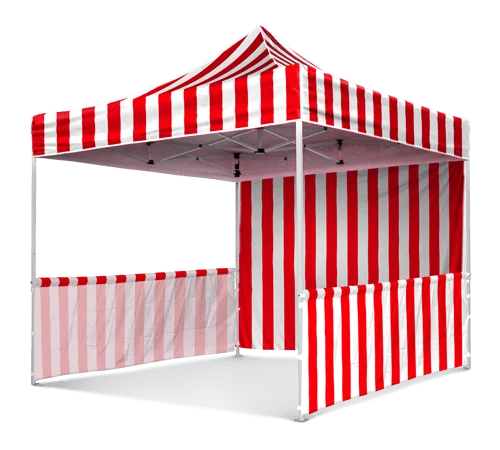 Red And White Bar Exhibition Event Party Tent 10x10