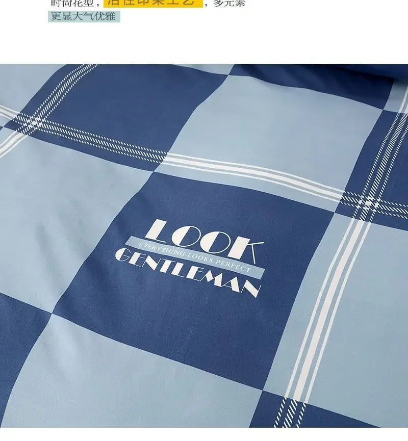 Beddingbag Comfortable Winter Warm Duvet Cover Home Hotel Single Apartment Student Dormitory Couple Double Bed Seasonal Bed Sack