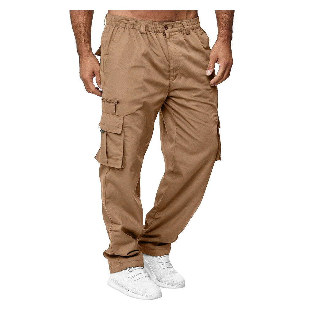 Men Sweatshirts Jogging Pants Men Casual Pants Men Stylish Color Block Zip Pockets Drawstring Sports Skinny Pants Trousers Pants