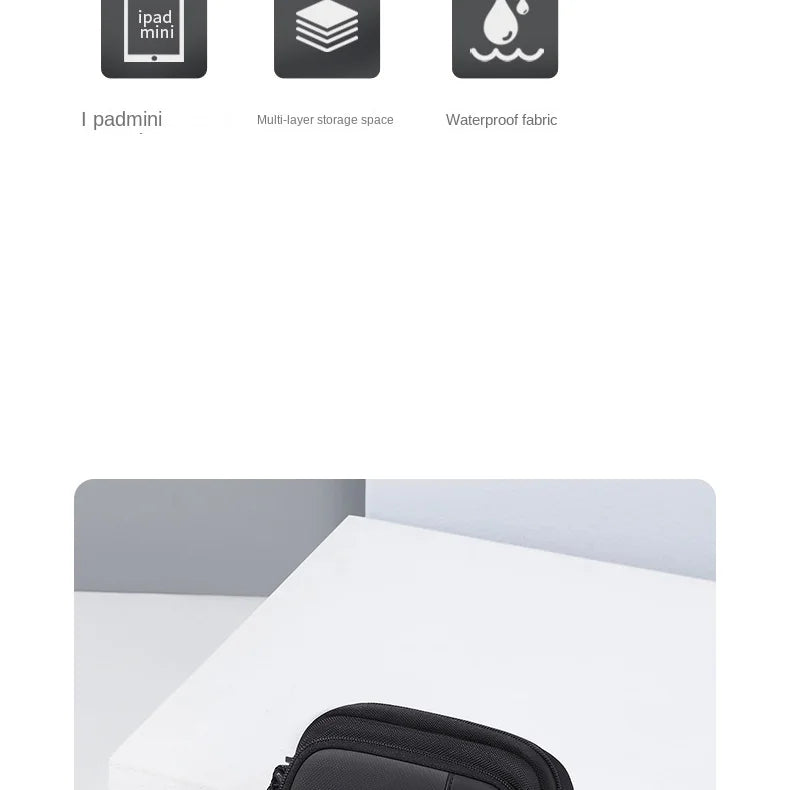 GOLF Cross Bag Man Nylon Shoulder Boston Crossbody Bags Men Mini Sling Messenger Cell Phone Waterproof Pouch Oxford Compartments