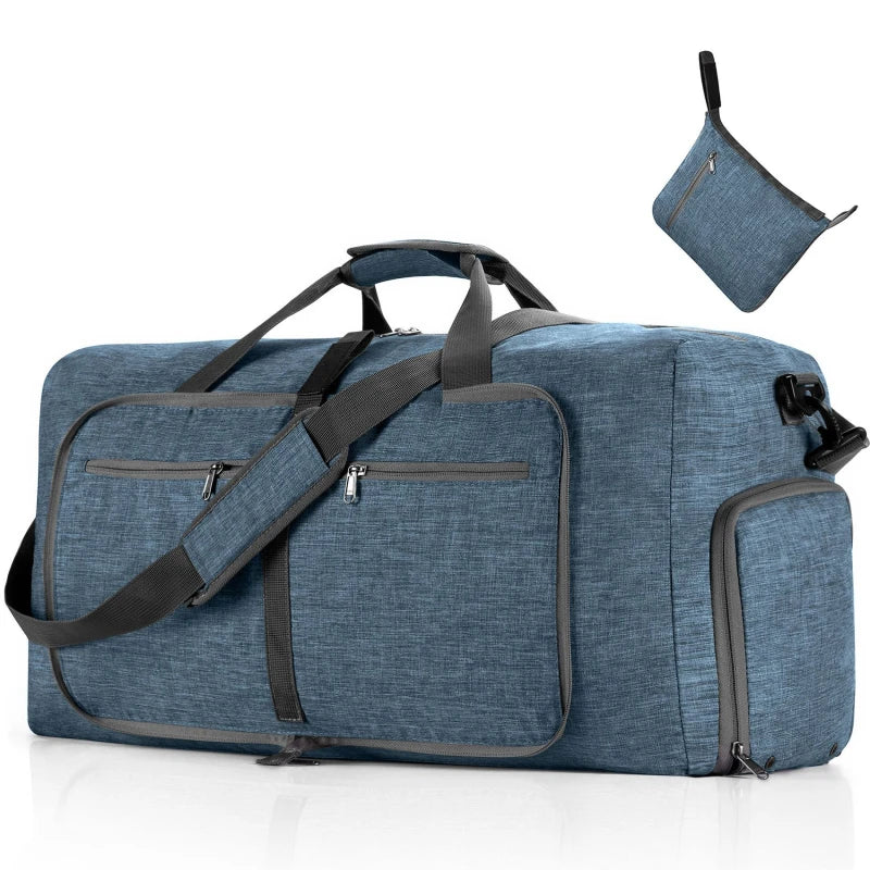 Large Capacity Travel Duffel Bag 85L Shoulder Sports Bag Women Waterproof Oxford Foldable Big Travel Bag Men Fitness Luggage sac
