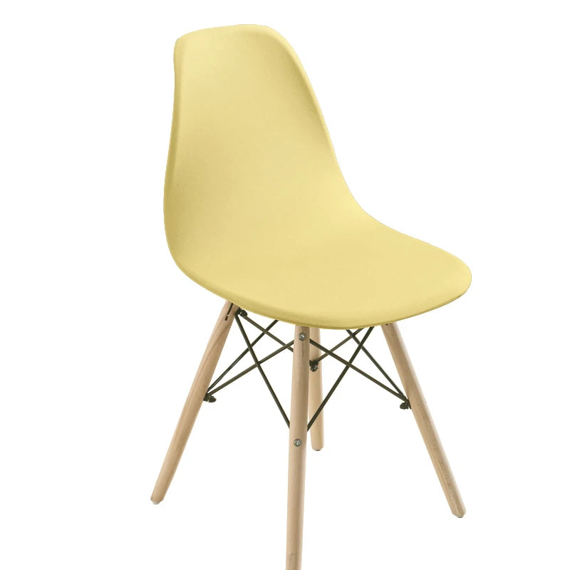 Solid Color Shell Chair Cover Stretch Cheap Short Back Chair Covers Printed Dining Seat Covers For Home Bar Hotel Party Banquet