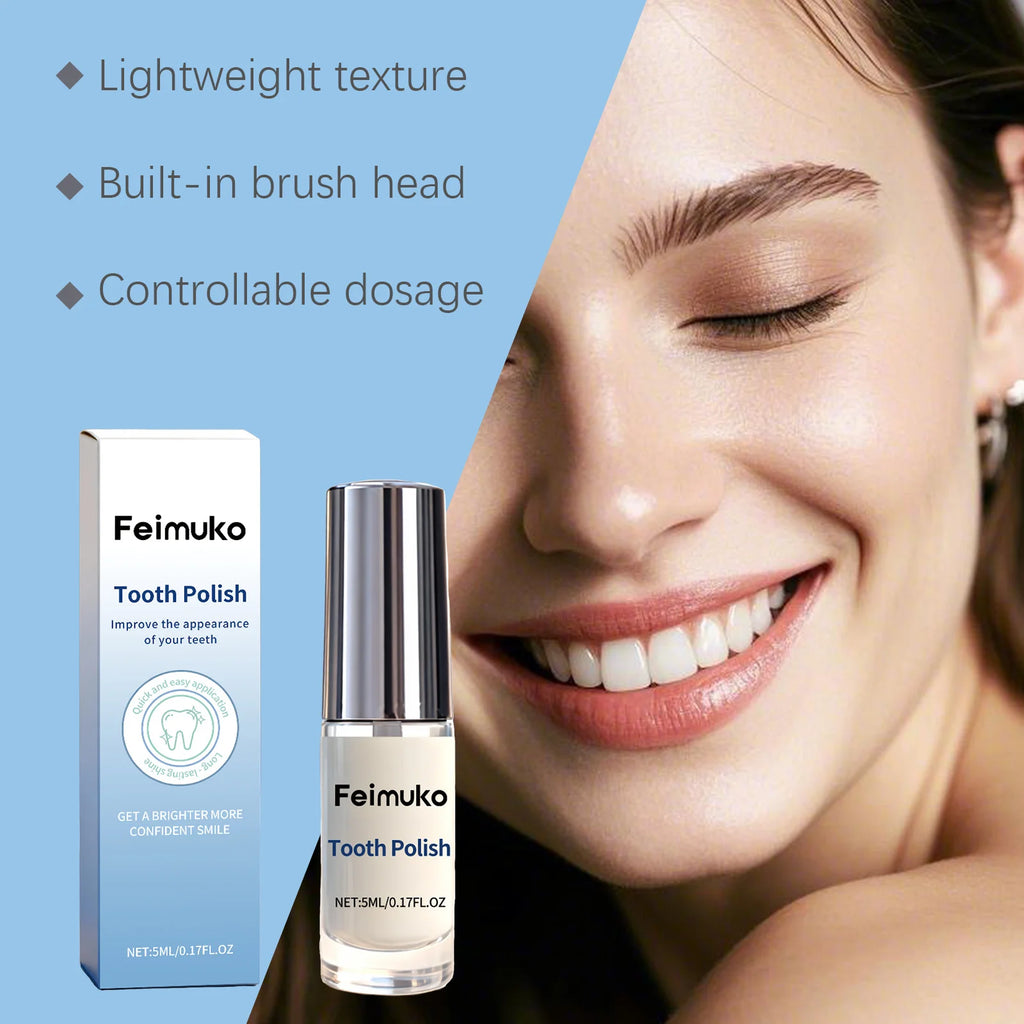 Teeth Whitening Paint Cleansing Plaque Stain Remove Tooth Pigments Brightening Yellow Teeth Fresh Breath Dental Bleaching Polish