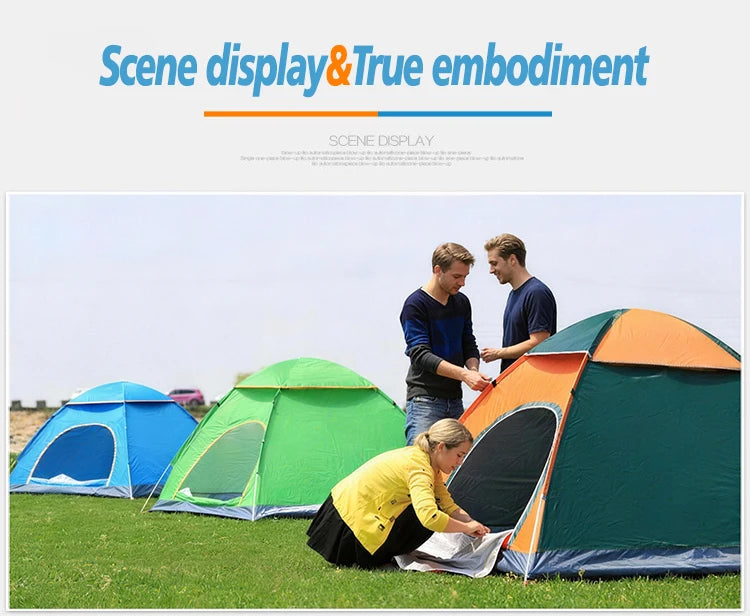 1/2 Person Tent For Outdoor Camping,Hiking,And Biking - Includes Footprint,Waterproof,Windproof,Packs Light And Compact,