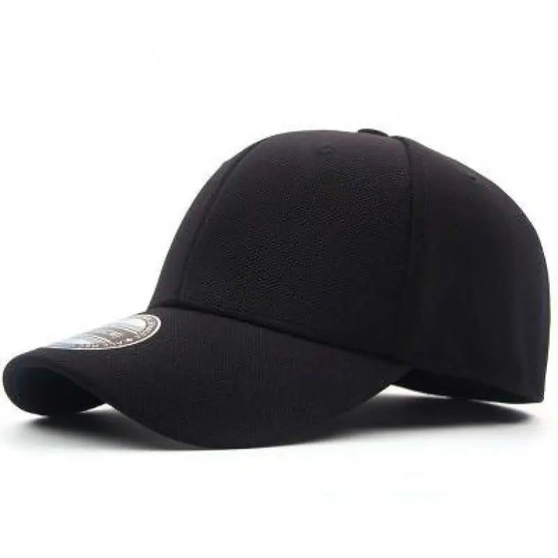 Men Back Closure Baseball Cap Hip Hop Spring Summer Sun Hats Women Snapback Solid Color  Caps