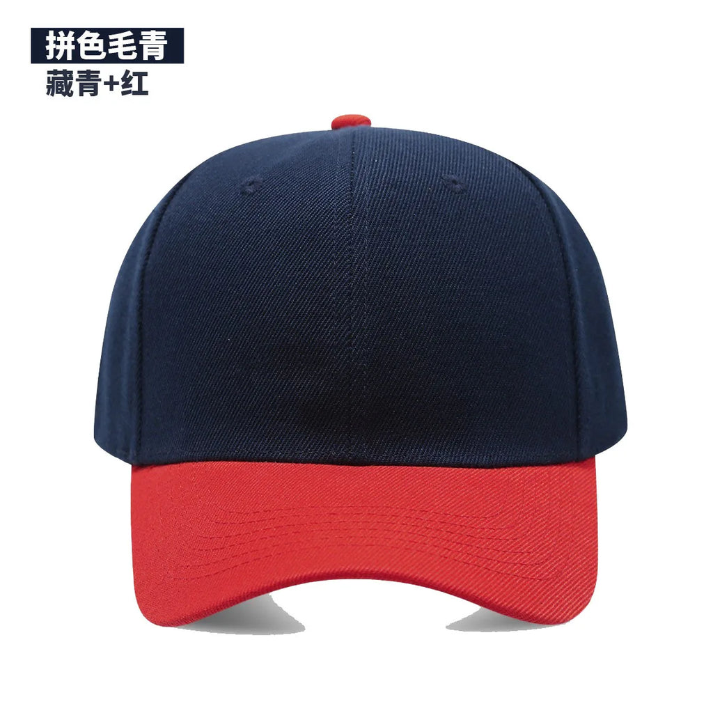 1PC Black Cap Solid Color Baseball Cap Snapback Caps Casquette Hats Fitted Casual Gorras Hip Hop Dad Hats Men Women Unisex
