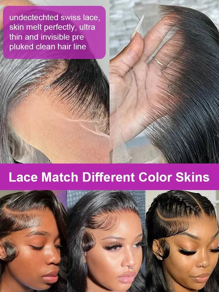 NEW 38 inch hd lace front wig human hair Body Wave lace front human hair wig 13x4 Brazilian glueless wigs human hair