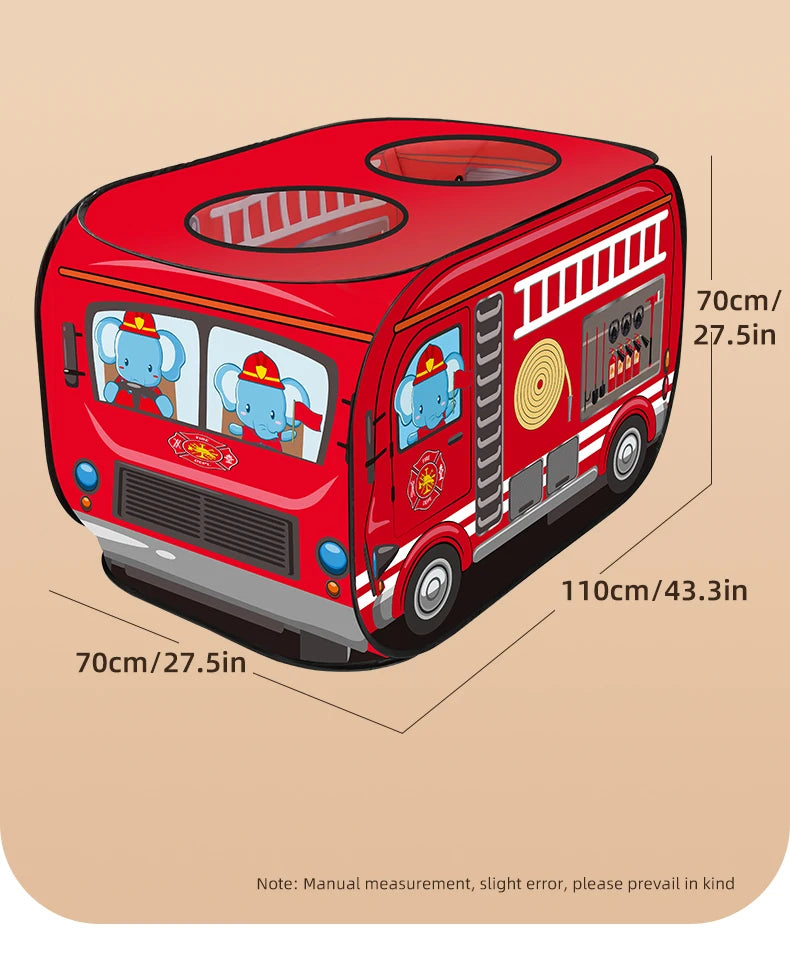 Children's Tent Game House Indoor and Outdoor No Installation Kindergarten Foldable Family Toy House