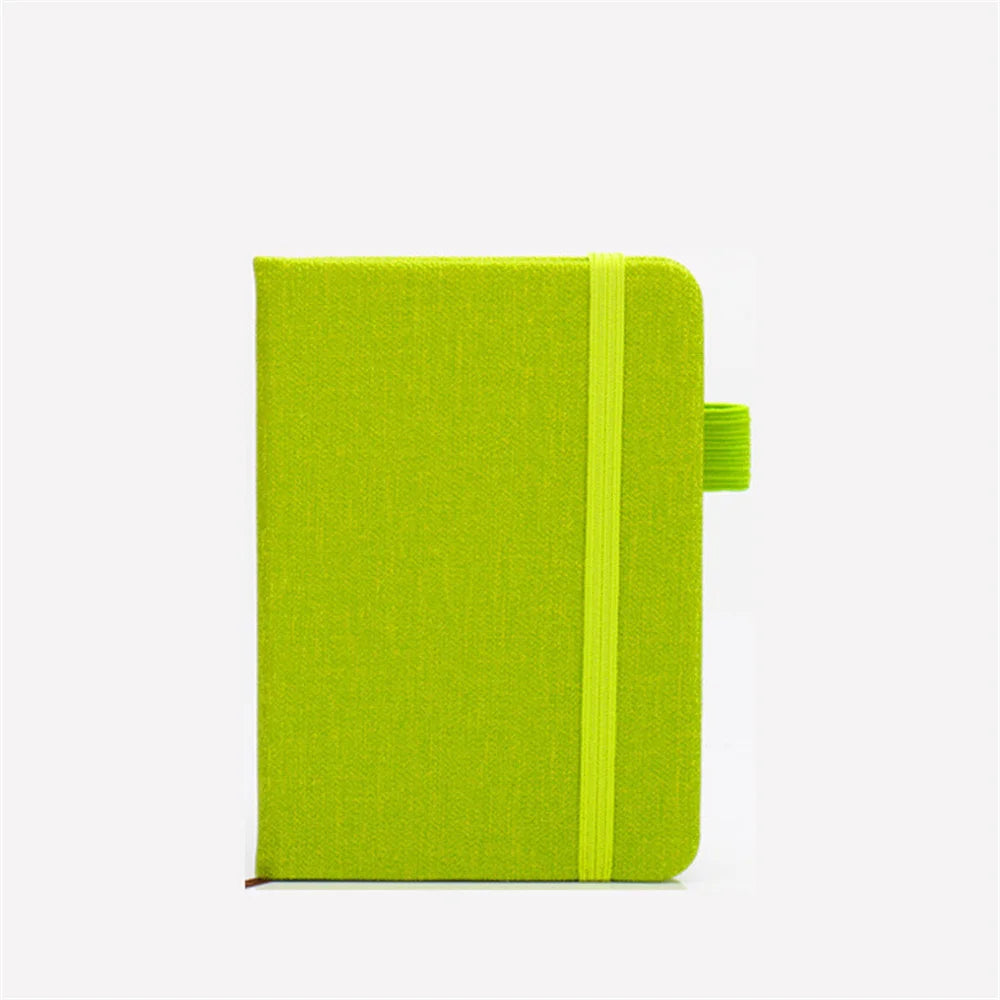 New A7 Mini Notebook Portable Pocket Blank Page Notepad Memo Diary Planner Agenda Note Book Office School Stationery Wholesale