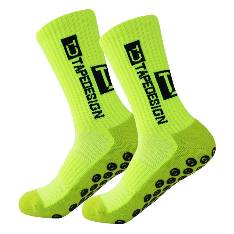 2022 New Football Socks Anti-Slip High Quality Soft Breathable Thickened Towel Bottom Sports , Cycling ,Legging ,Women, Men