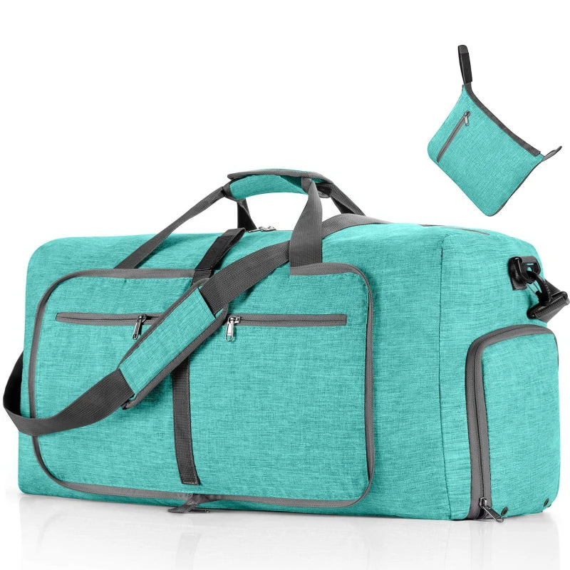 Large Capacity Travel Duffel Bag 85L Shoulder Sports Bag Women Waterproof Oxford Foldable Big Travel Bag Men Fitness Luggage sac