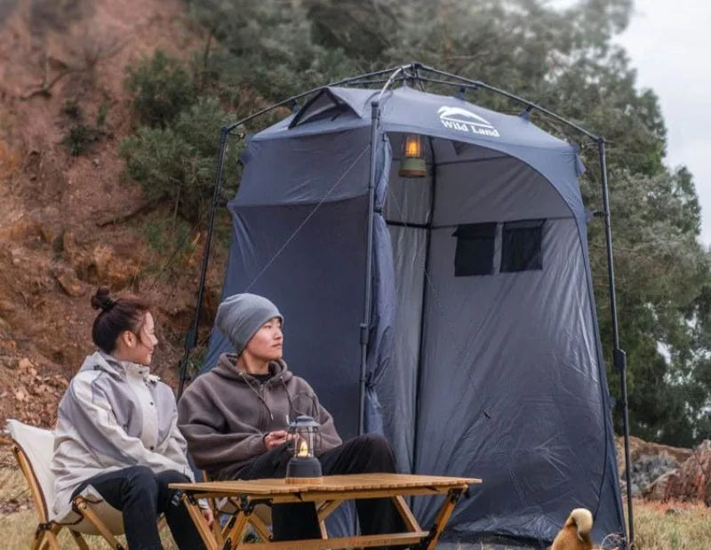 Automatic Speed Opening Single Tent Outdoors Portable Toilet Take Bath Change Clothes Windproof Multifunction Tents Ventilate