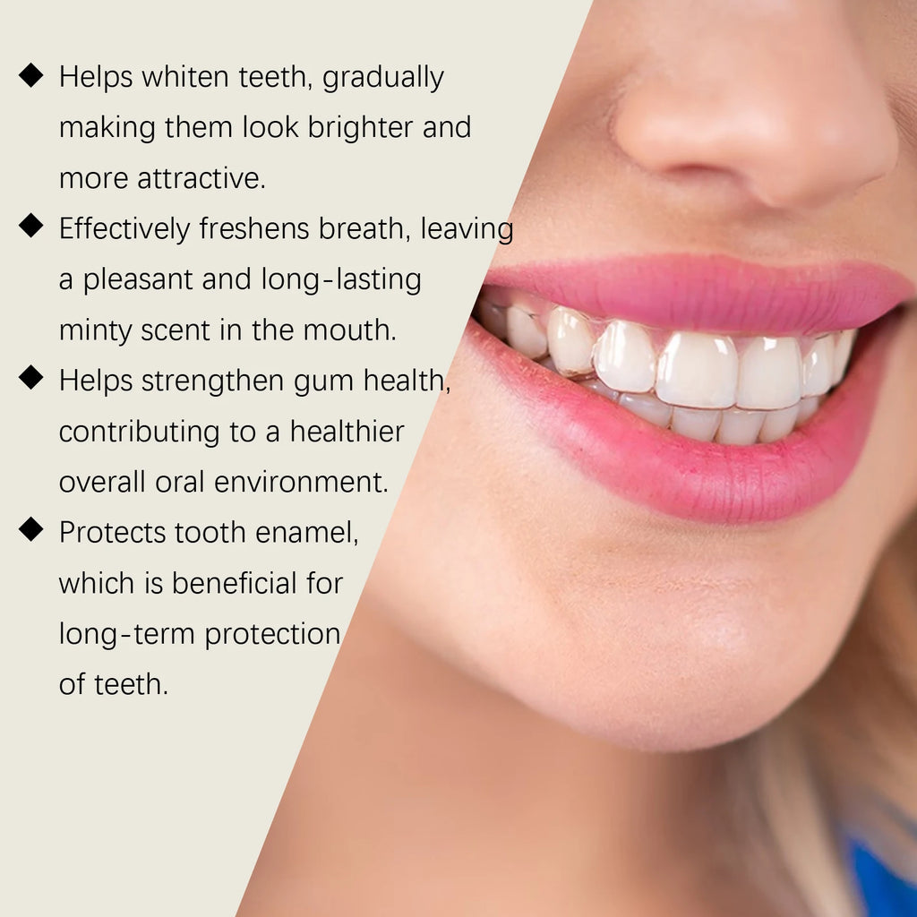 Teeth Whitening Toothpaste Eliminate Tooth Stains Remove Smoke Coffee Tea Stains Protect Gum Freshens Breath Oral Dental Care