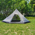 Pentagon and a half inner tent Tingxue 400 rodless portable pyramid camping outdoor tent